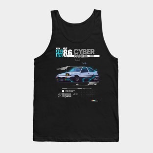 JDM Ae86 design Cyber Panda AE86 T-Shirt Mug Coffee Mug Apparel Hoodie Sticker Gift Tank Top